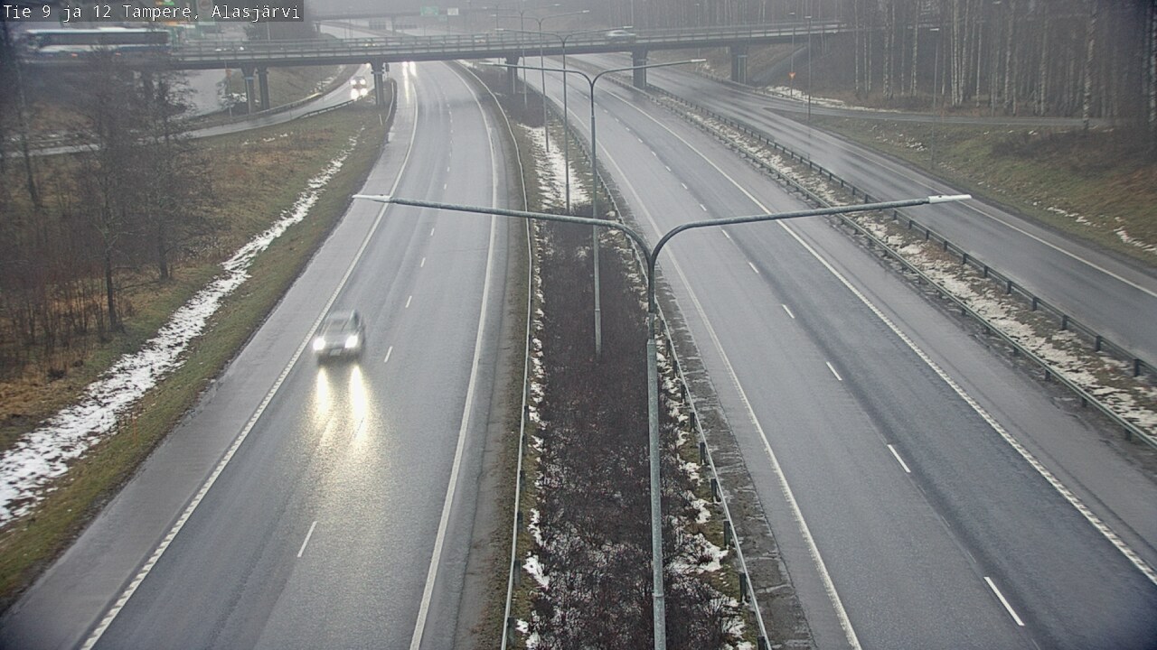 Weather Camera Image Road 12 Tampere, Alasjärvi, Tampere, Pirkanmaa