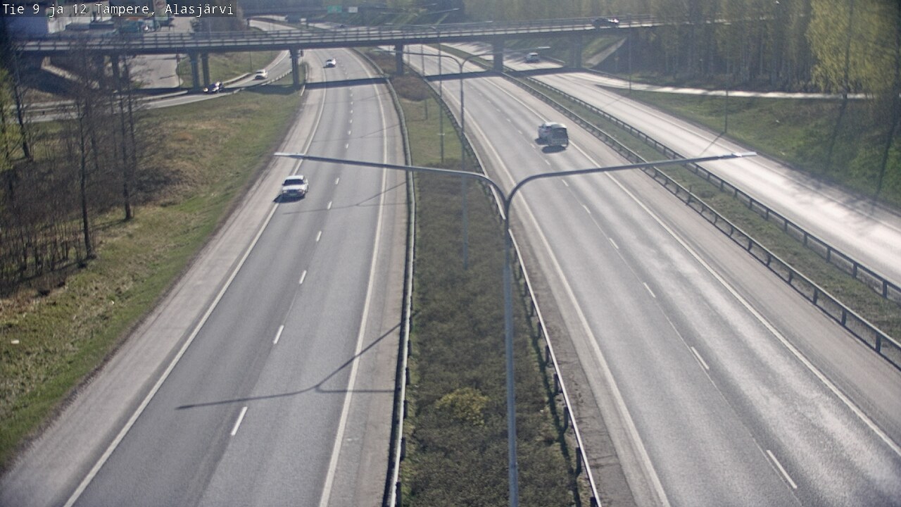 Weather Camera Image Väg 12 Tammerfors, Alasjärvi, Tampere, Pirkanmaa