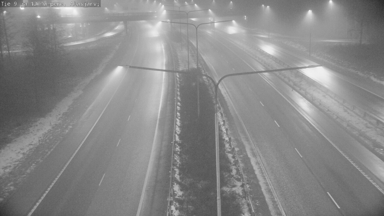 Weather Camera Image Väg 12 Tammerfors, Alasjärvi, Tampere, Pirkanmaa