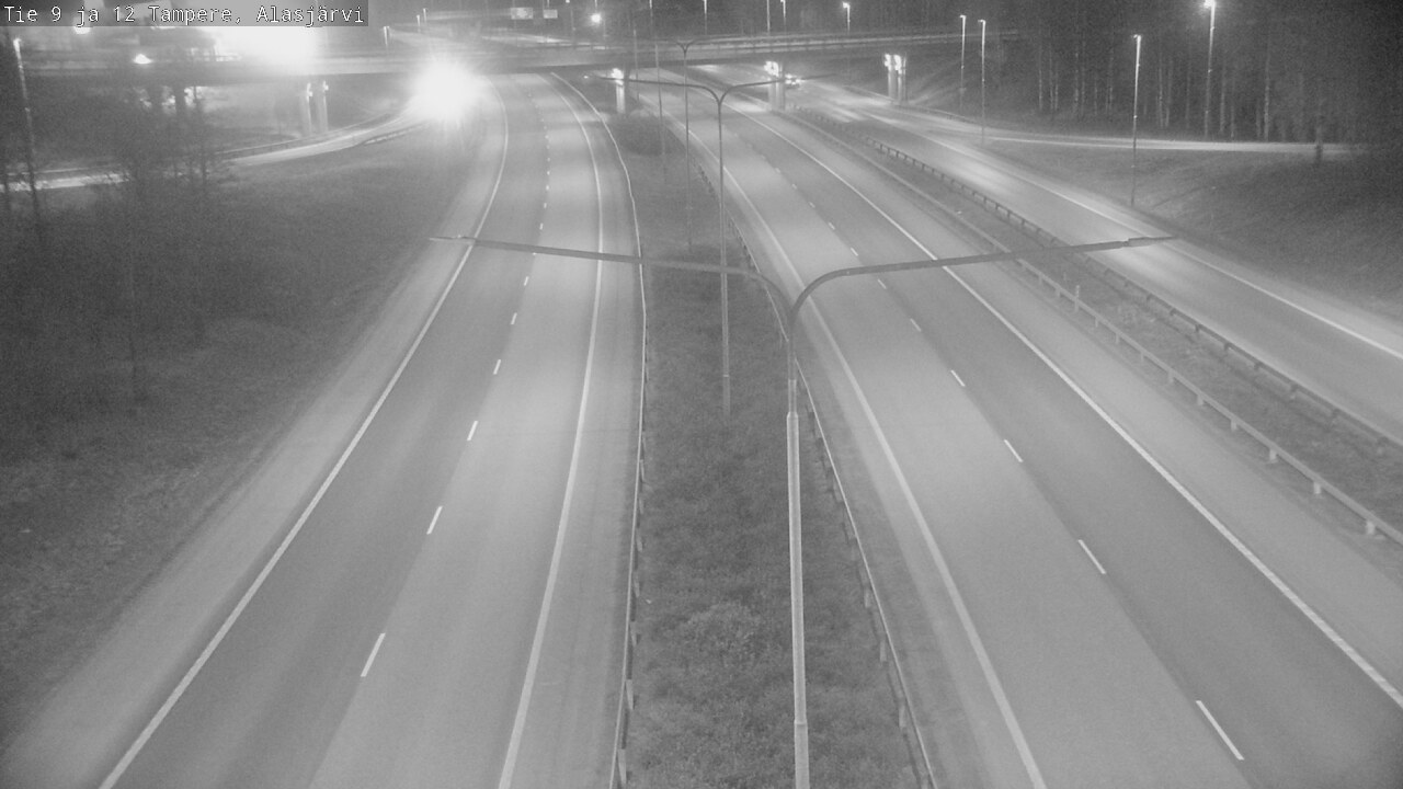 Weather Camera Image Road 12 Tampere, Alasjärvi, Tampere, Pirkanmaa