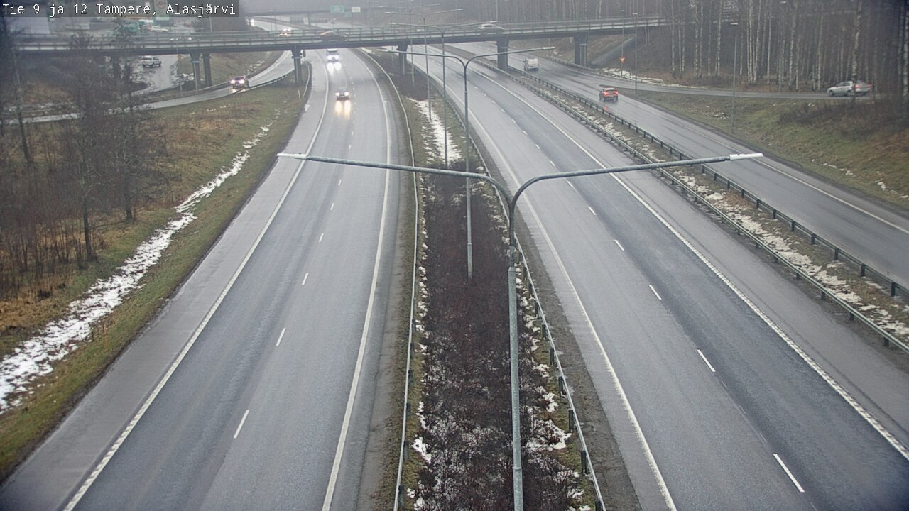 Weather Camera Image Road 12 Tampere, Alasjärvi, Tampere, Pirkanmaa