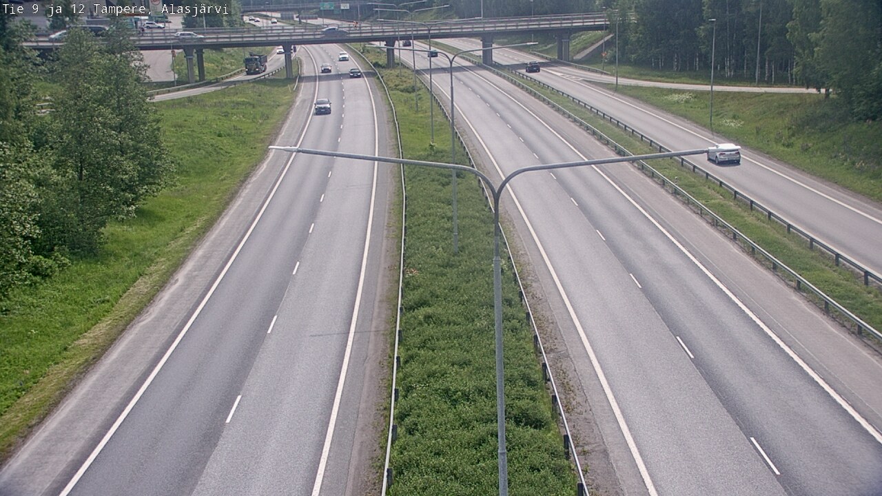 Kelikamerat Kuva Tie 12 Tampere, Alasjärvi, Tampere, Pirkanmaa