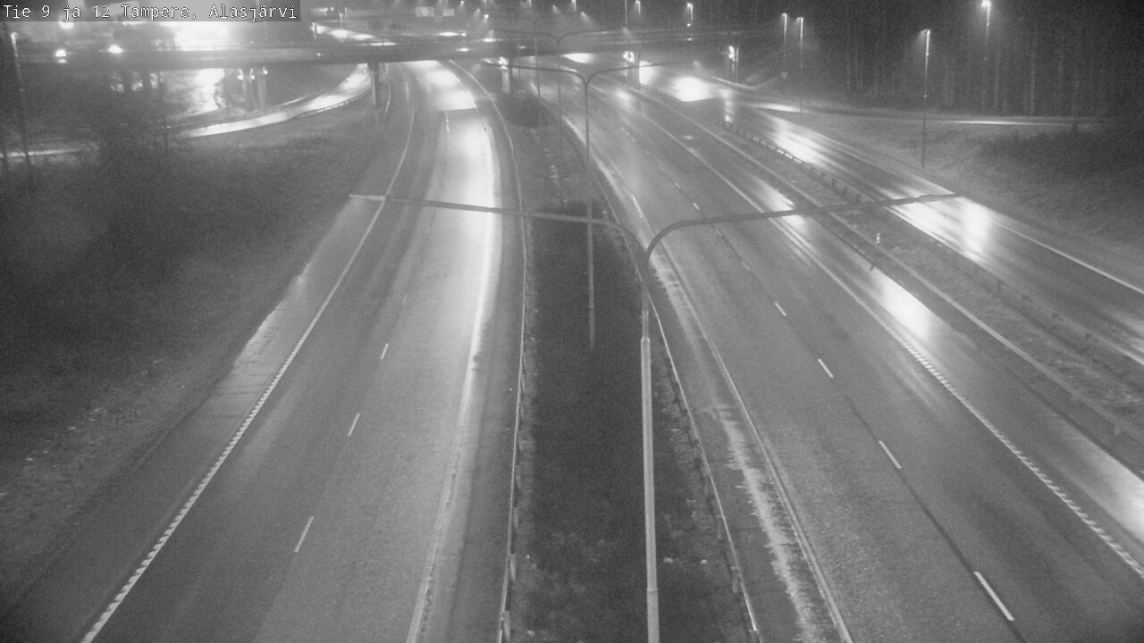 Weather Camera Image Road 12 Tampere, Alasjärvi, Tampere, Pirkanmaa