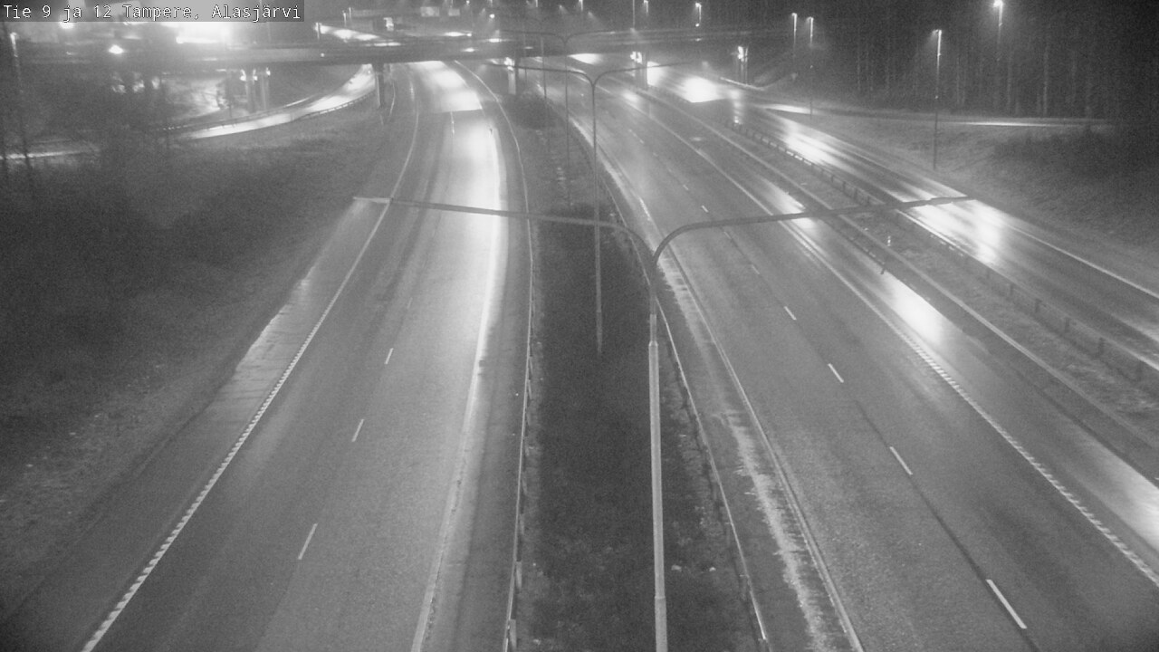 Weather Camera Image Road 12 Tampere, Alasjärvi, Tampere, Pirkanmaa