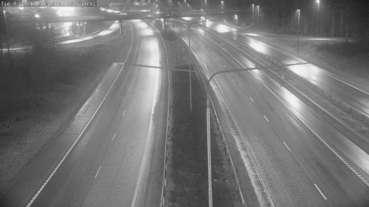 Weather Camera Image Road 12 Tampere, Alasjärvi, Tampere, Pirkanmaa