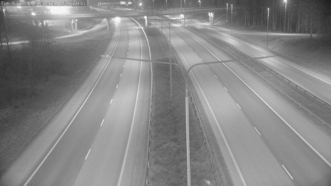 Weather Camera Image Väg 12 Tammerfors, Alasjärvi, Tampere, Pirkanmaa