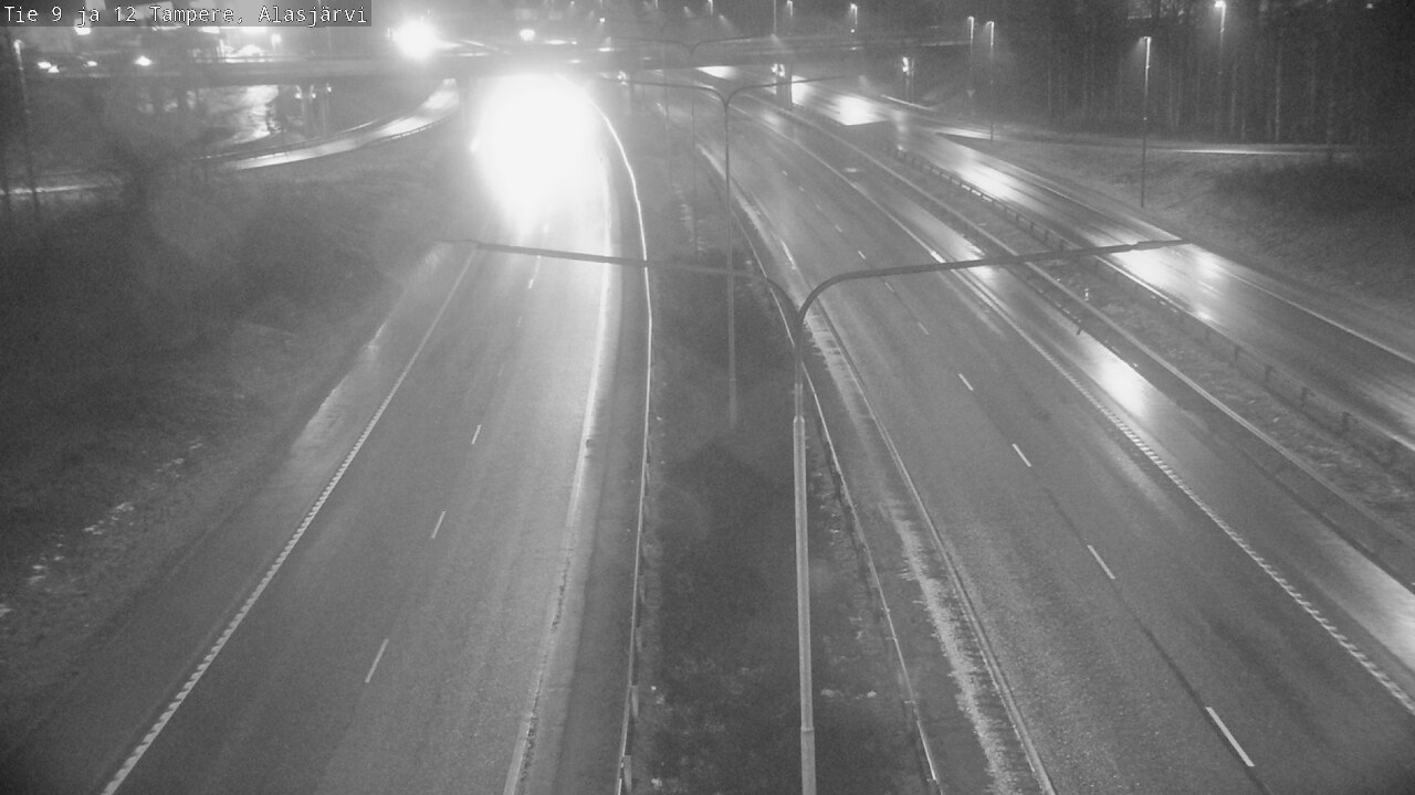 Weather Camera Image Road 12 Tampere, Alasjärvi, Tampere, Pirkanmaa