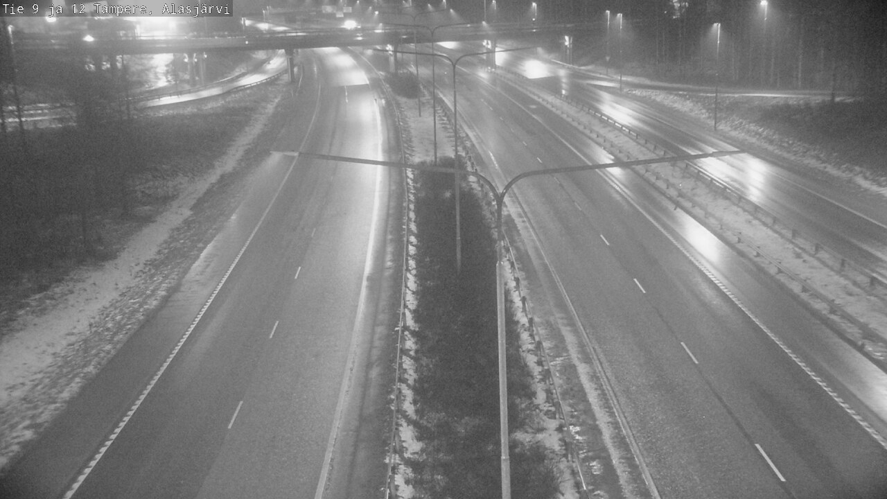 Weather Camera Image Väg 12 Tammerfors, Alasjärvi, Tampere, Pirkanmaa
