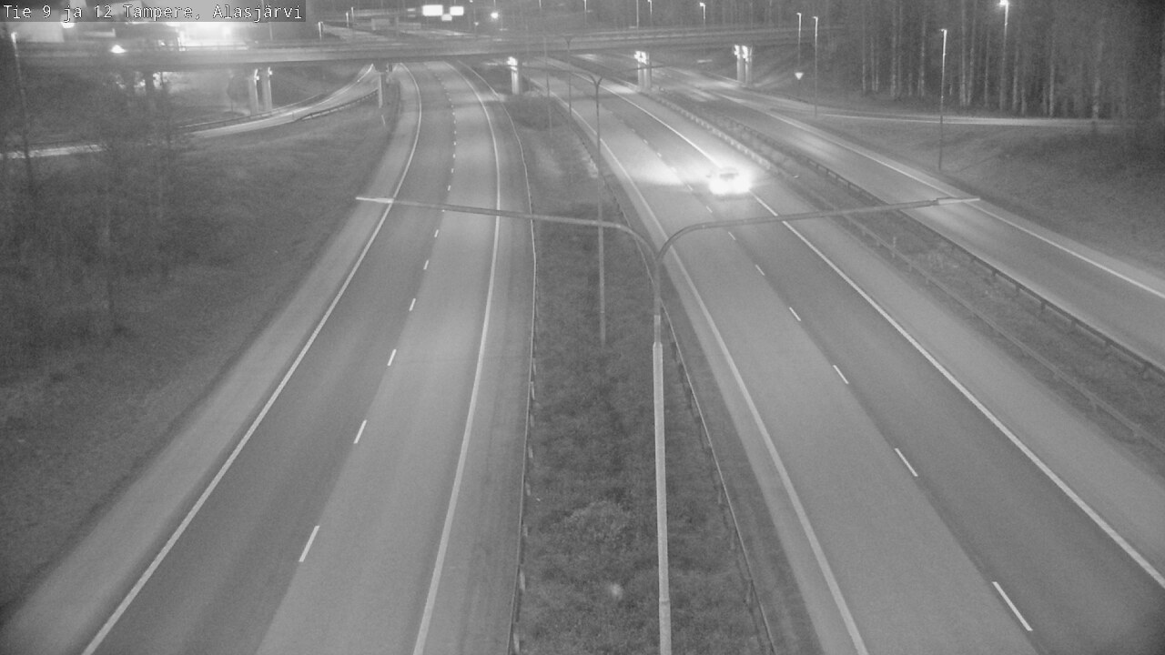 Weather Camera Image Väg 12 Tammerfors, Alasjärvi, Tampere, Pirkanmaa