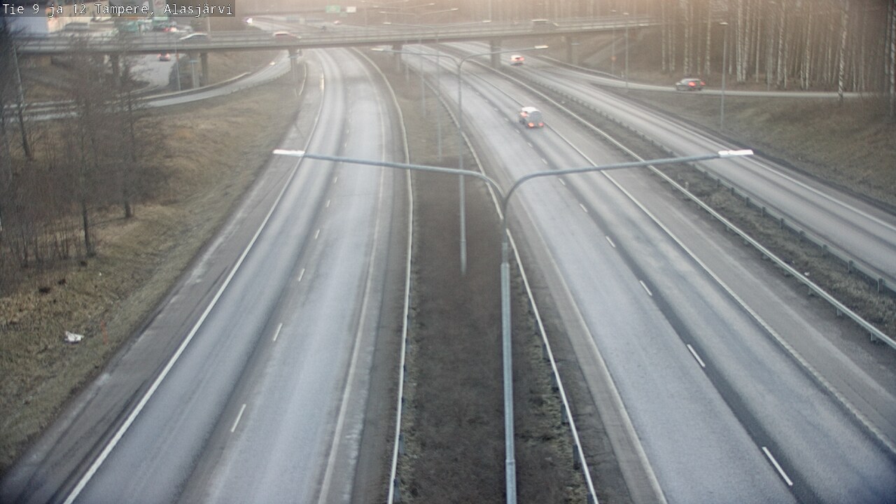 Weather Camera Image Road 12 Tampere, Alasjärvi, Tampere, Pirkanmaa