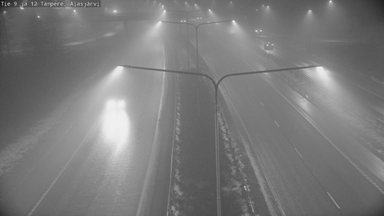 Weather Camera Image Väg 12 Tammerfors, Alasjärvi, Tampere, Pirkanmaa