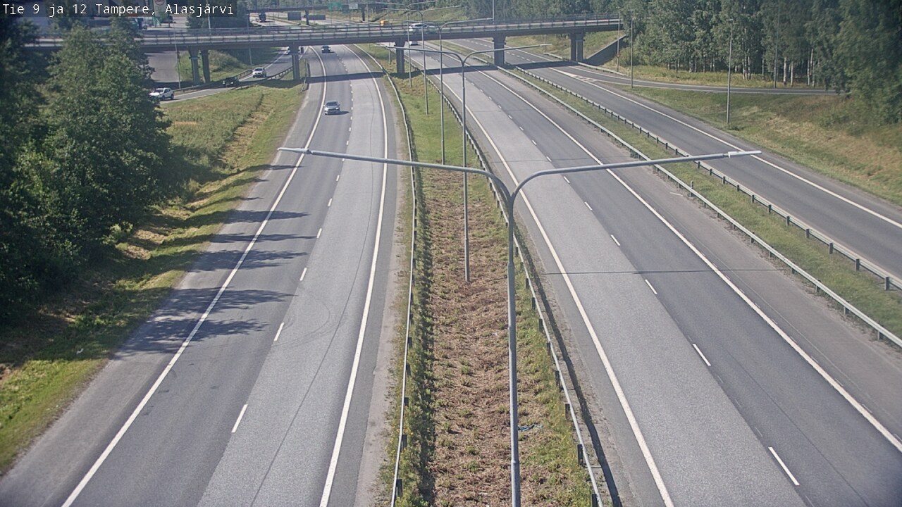 Kelikamerat Kuva Tie 12 Tampere, Alasjärvi, Tampere, Pirkanmaa
