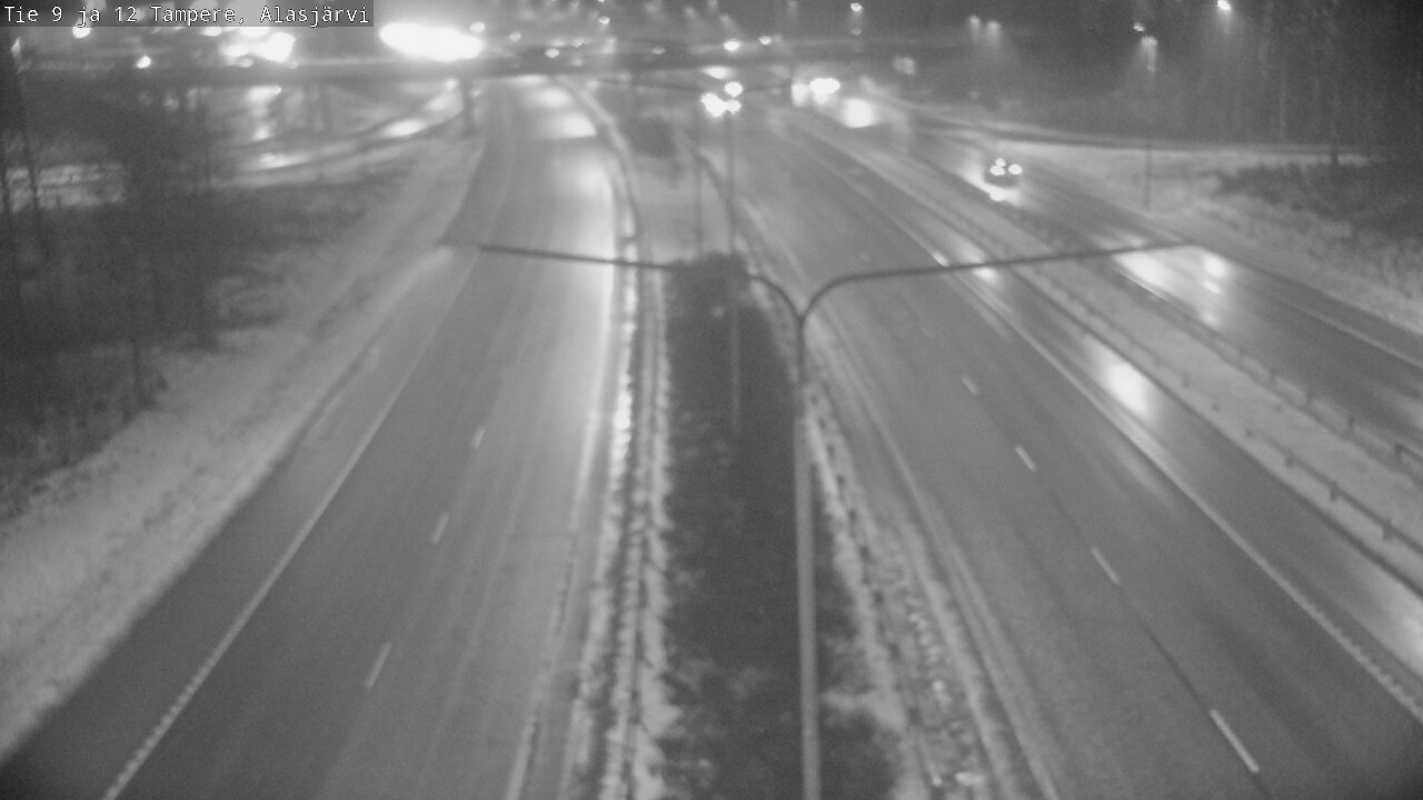 Weather Camera Image Väg 12 Tammerfors, Alasjärvi, Tampere, Pirkanmaa
