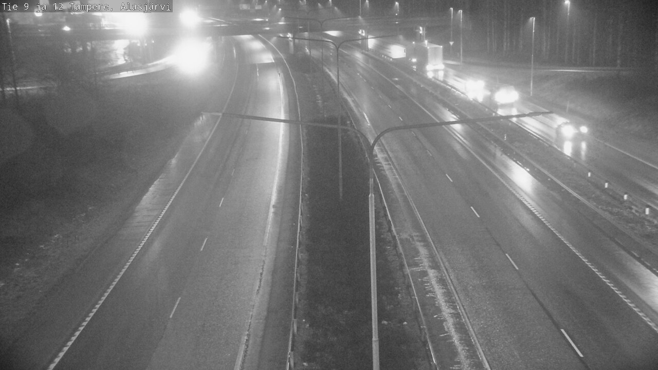 Weather Camera Image Road 12 Tampere, Alasjärvi, Tampere, Pirkanmaa