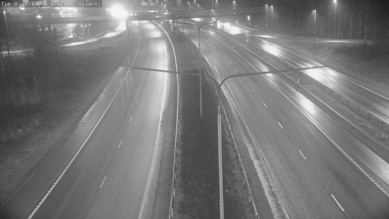 Weather Camera Image Road 12 Tampere, Alasjärvi, Tampere, Pirkanmaa