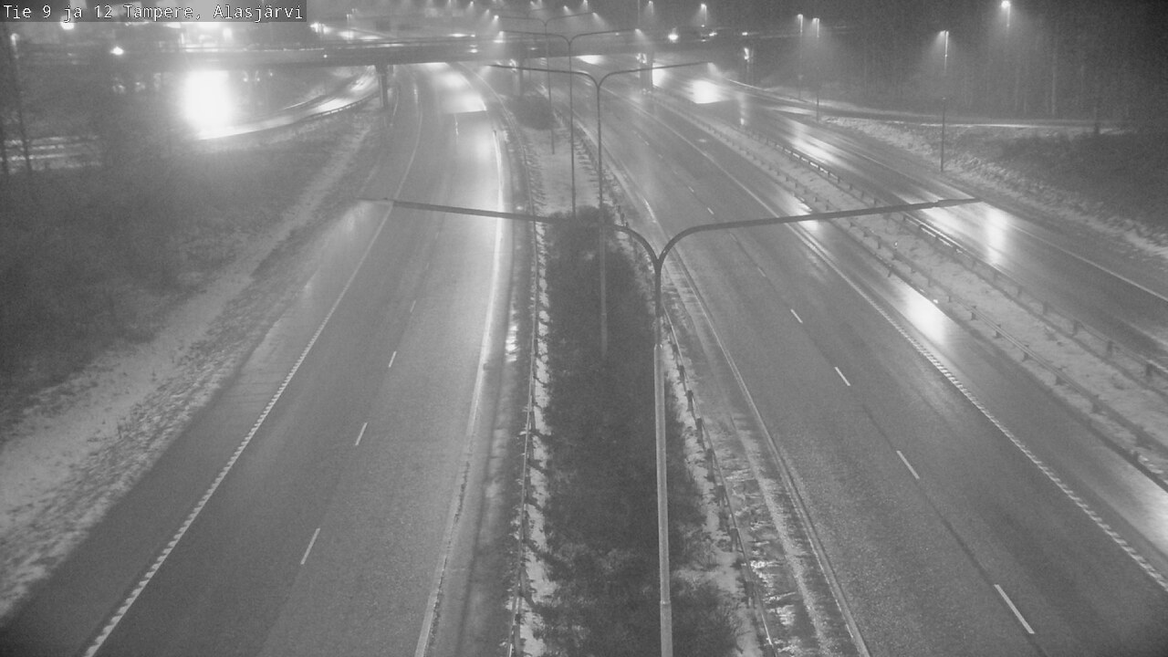 Weather Camera Image Väg 12 Tammerfors, Alasjärvi, Tampere, Pirkanmaa
