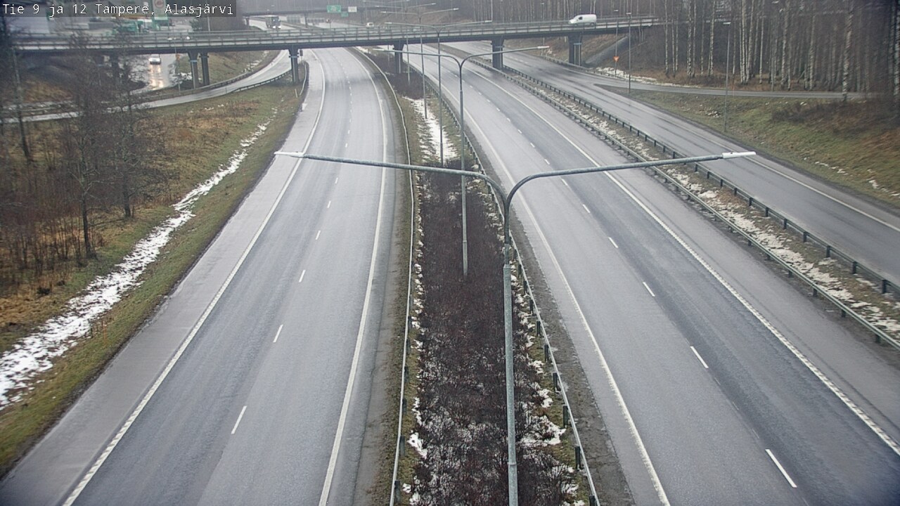Weather Camera Image Road 12 Tampere, Alasjärvi, Tampere, Pirkanmaa