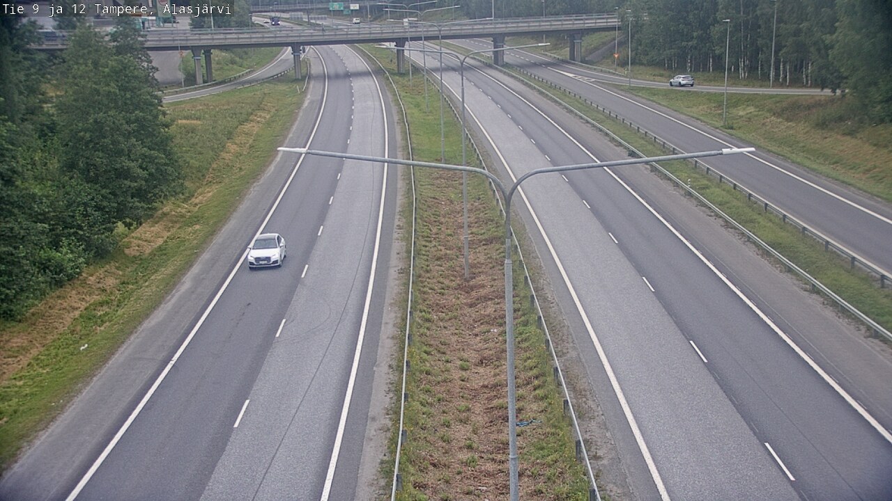 Weather Camera Image Road 12 Tampere, Alasjärvi, Tampere, Pirkanmaa