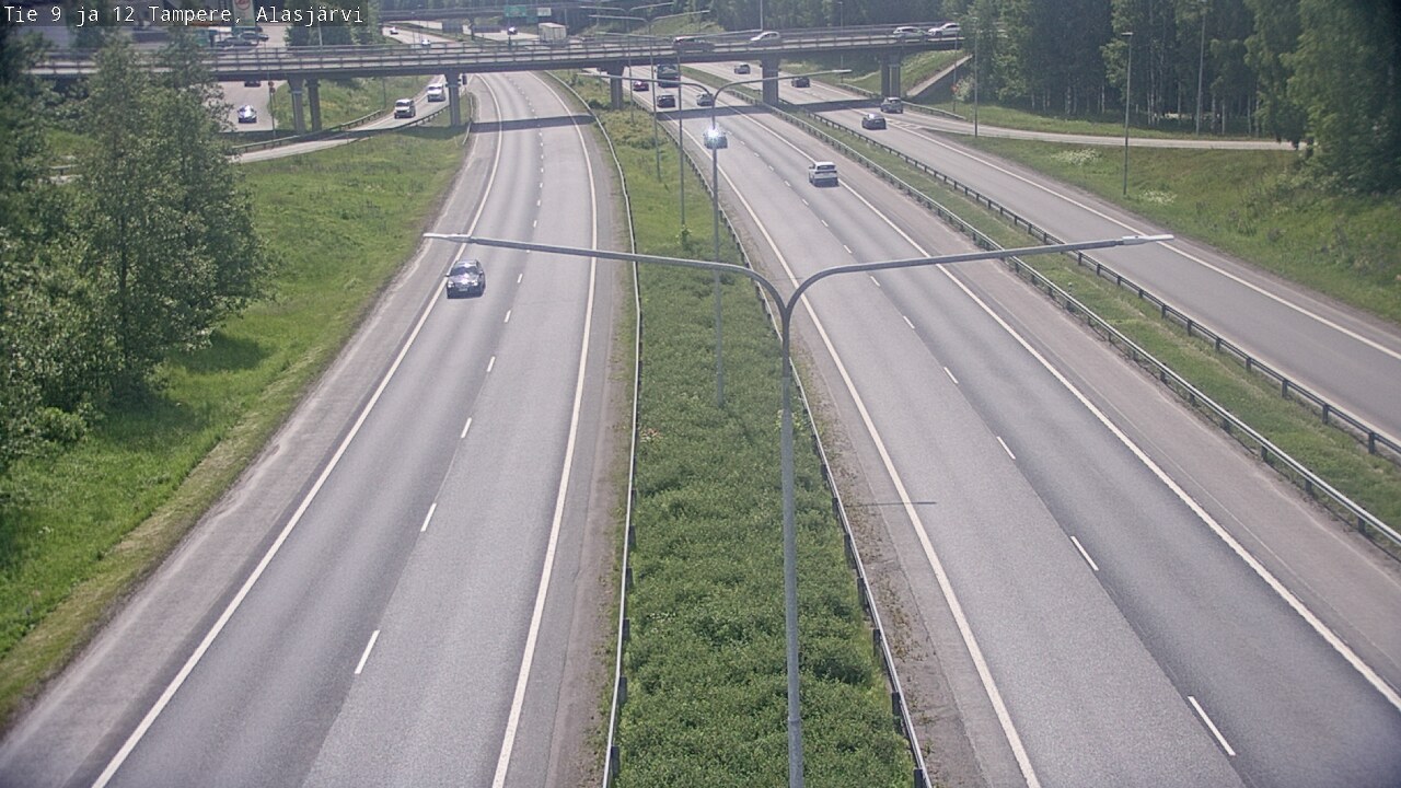 Kelikamerat Kuva Tie 12 Tampere, Alasjärvi, Tampere, Pirkanmaa