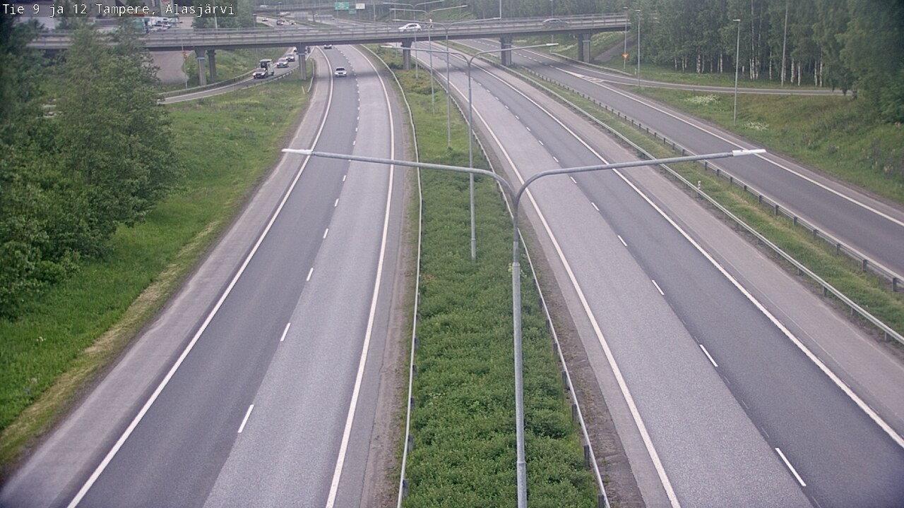 Weather Camera Image Road 12 Tampere, Alasjärvi, Tampere, Pirkanmaa