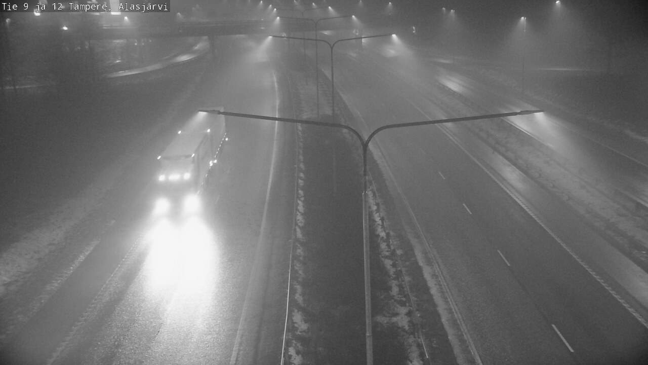 Weather Camera Image Väg 12 Tammerfors, Alasjärvi, Tampere, Pirkanmaa