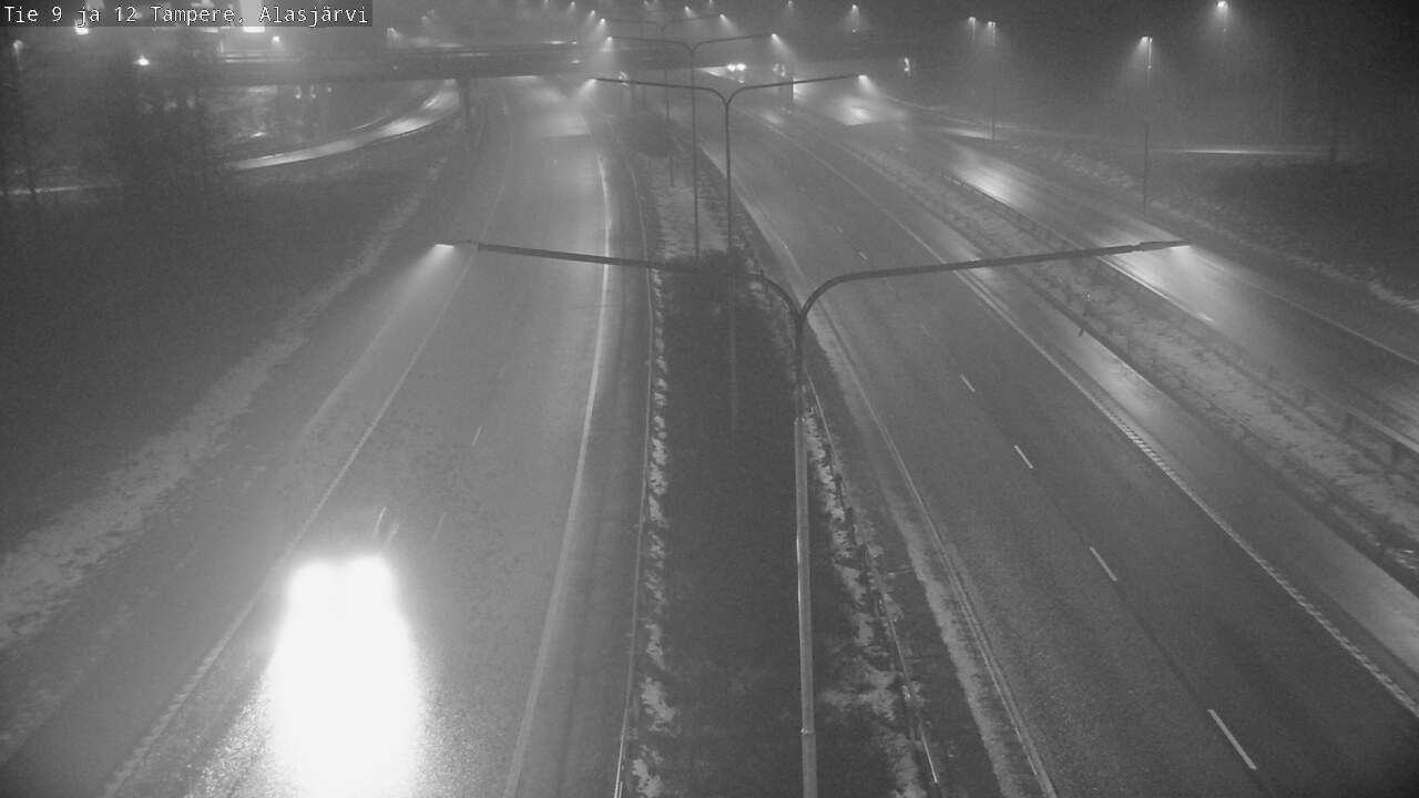 Weather Camera Image Väg 12 Tammerfors, Alasjärvi, Tampere, Pirkanmaa