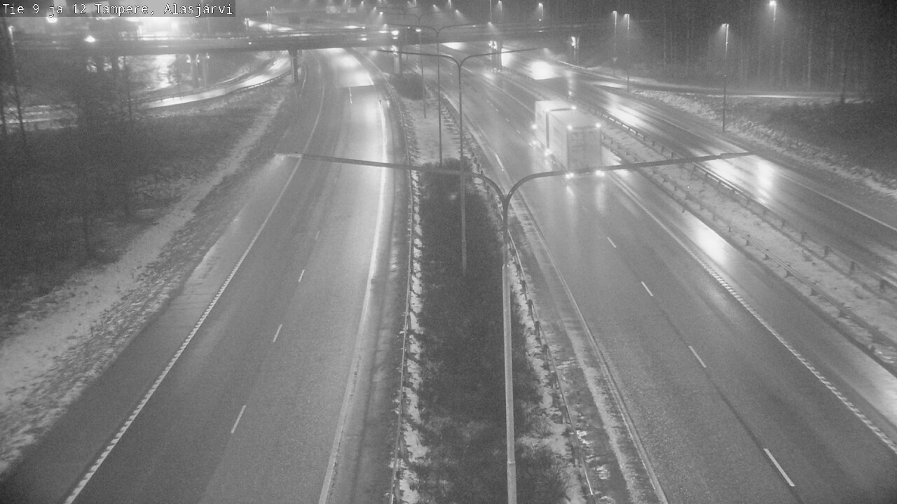 Weather Camera Image Väg 12 Tammerfors, Alasjärvi, Tampere, Pirkanmaa