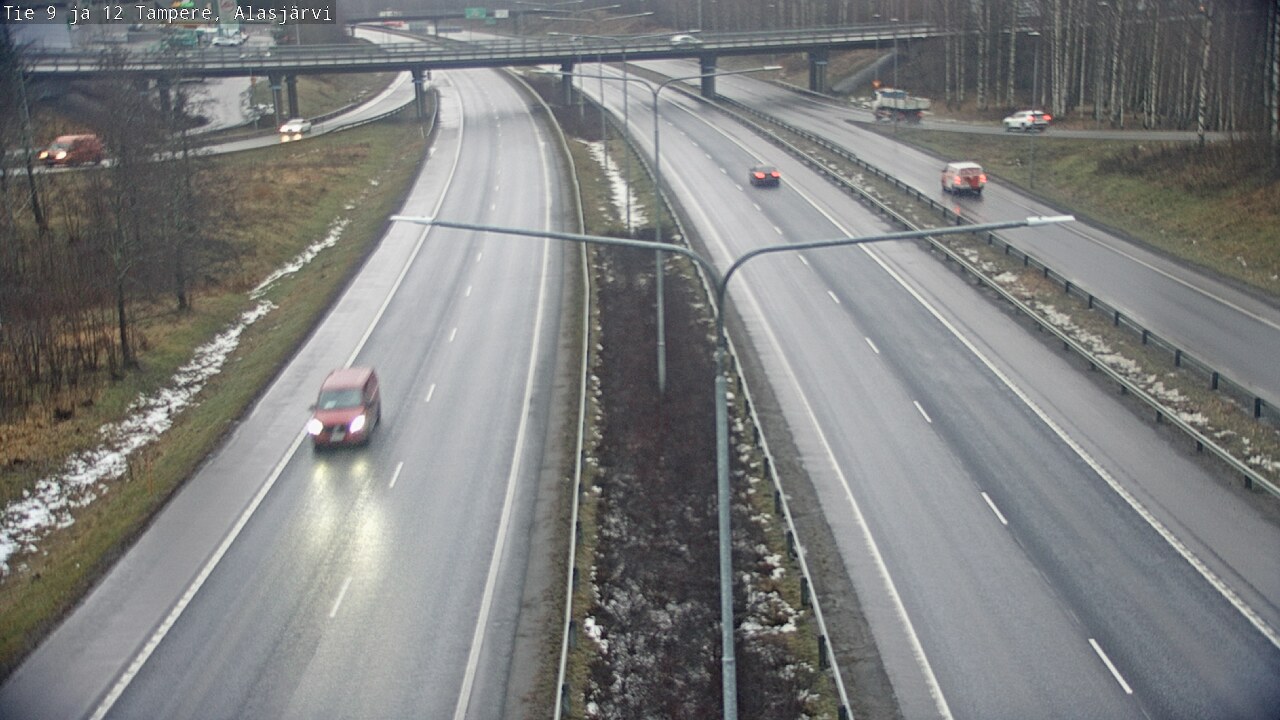 Weather Camera Image Road 12 Tampere, Alasjärvi, Tampere, Pirkanmaa