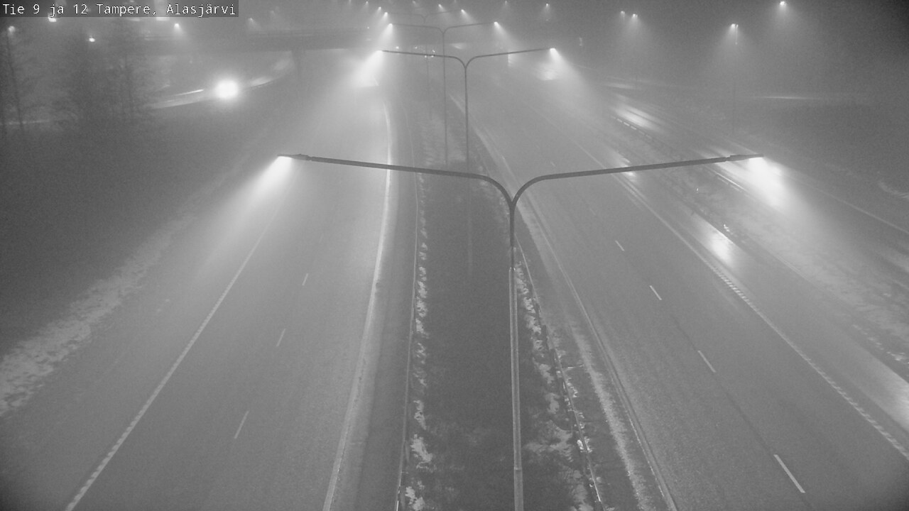 Weather Camera Image Väg 12 Tammerfors, Alasjärvi, Tampere, Pirkanmaa