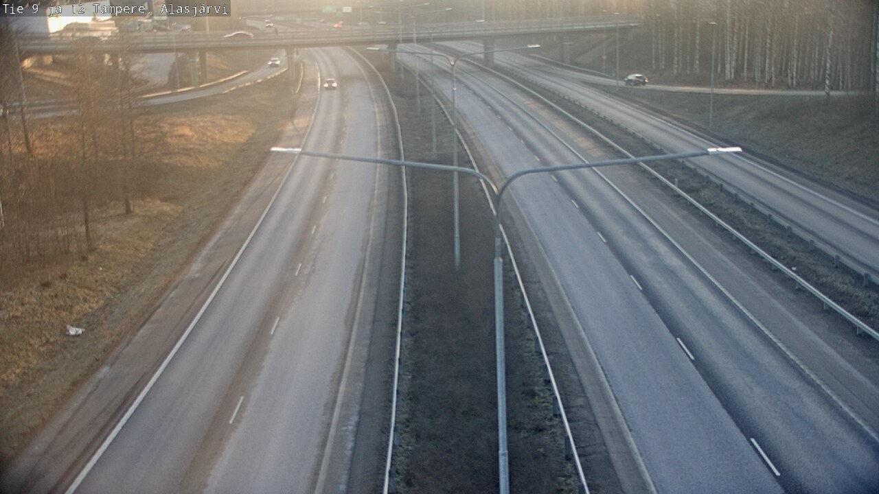 Weather Camera Image Road 12 Tampere, Alasjärvi, Tampere, Pirkanmaa