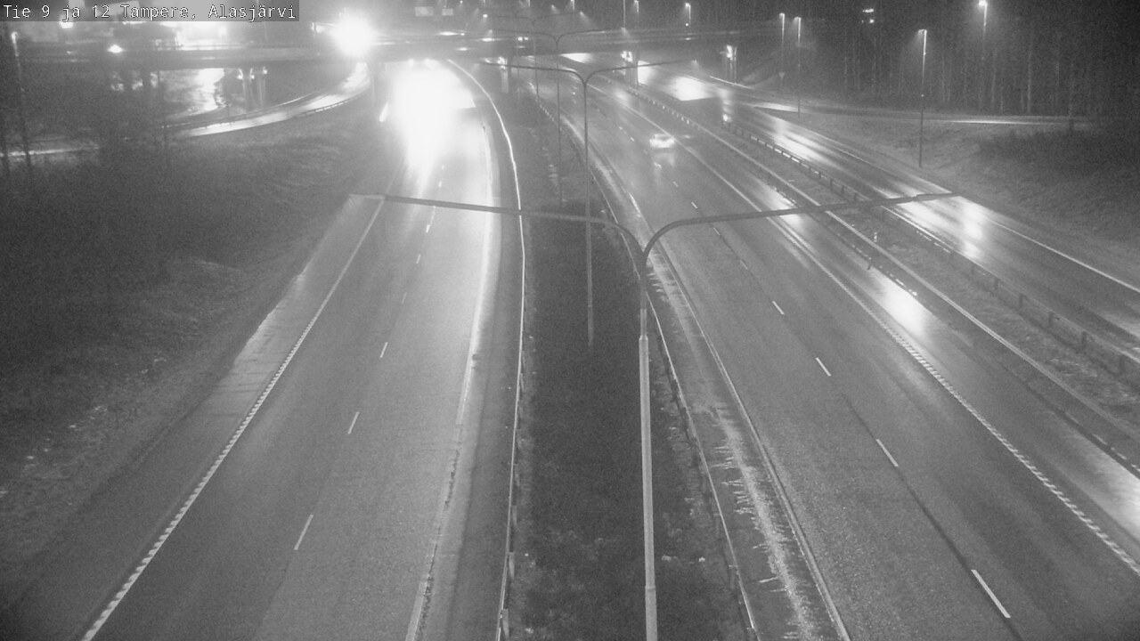 Weather Camera Image Road 12 Tampere, Alasjärvi, Tampere, Pirkanmaa
