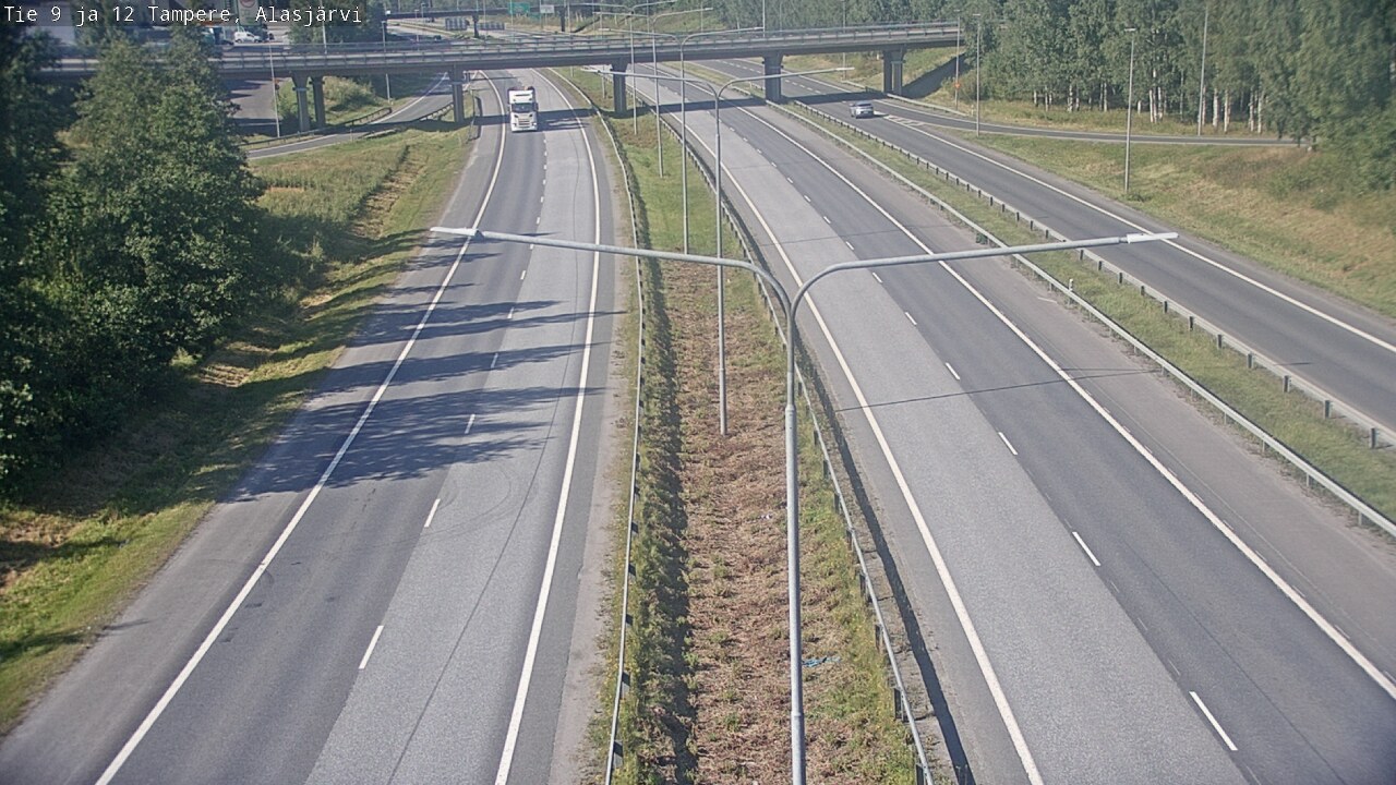 Kelikamerat Kuva Tie 12 Tampere, Alasjärvi, Tampere, Pirkanmaa