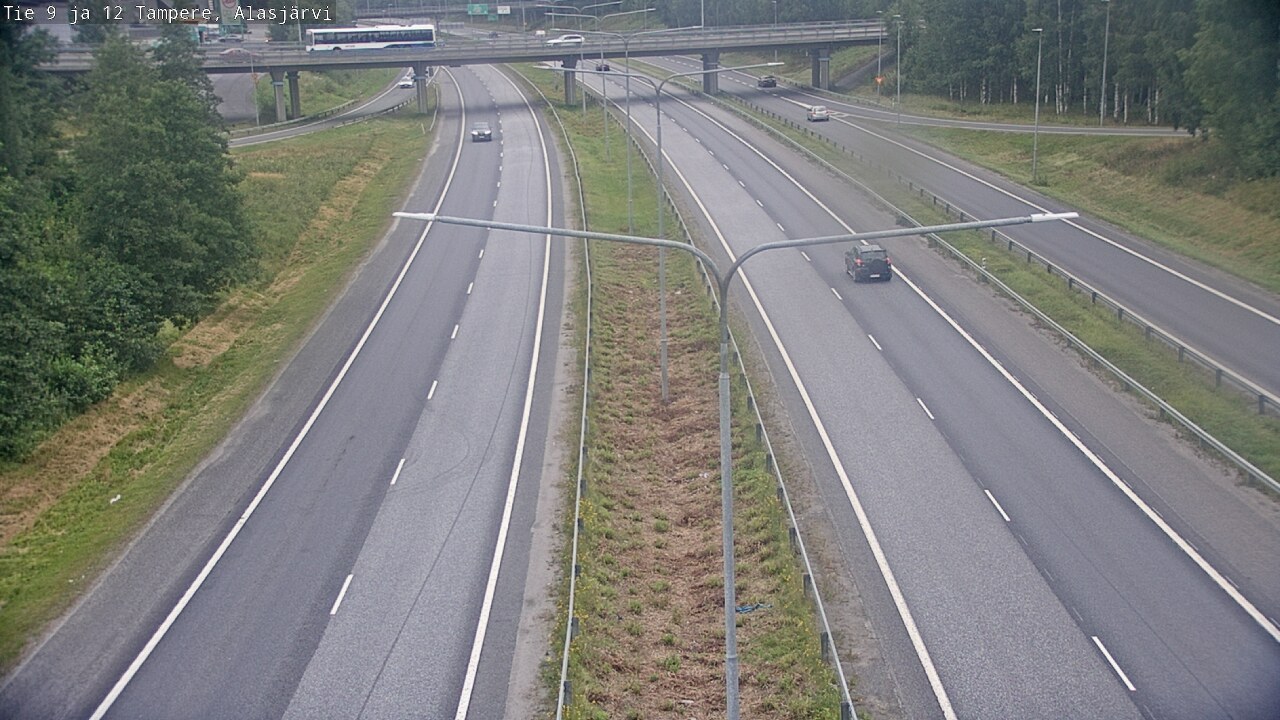 Weather Camera Image Road 12 Tampere, Alasjärvi, Tampere, Pirkanmaa