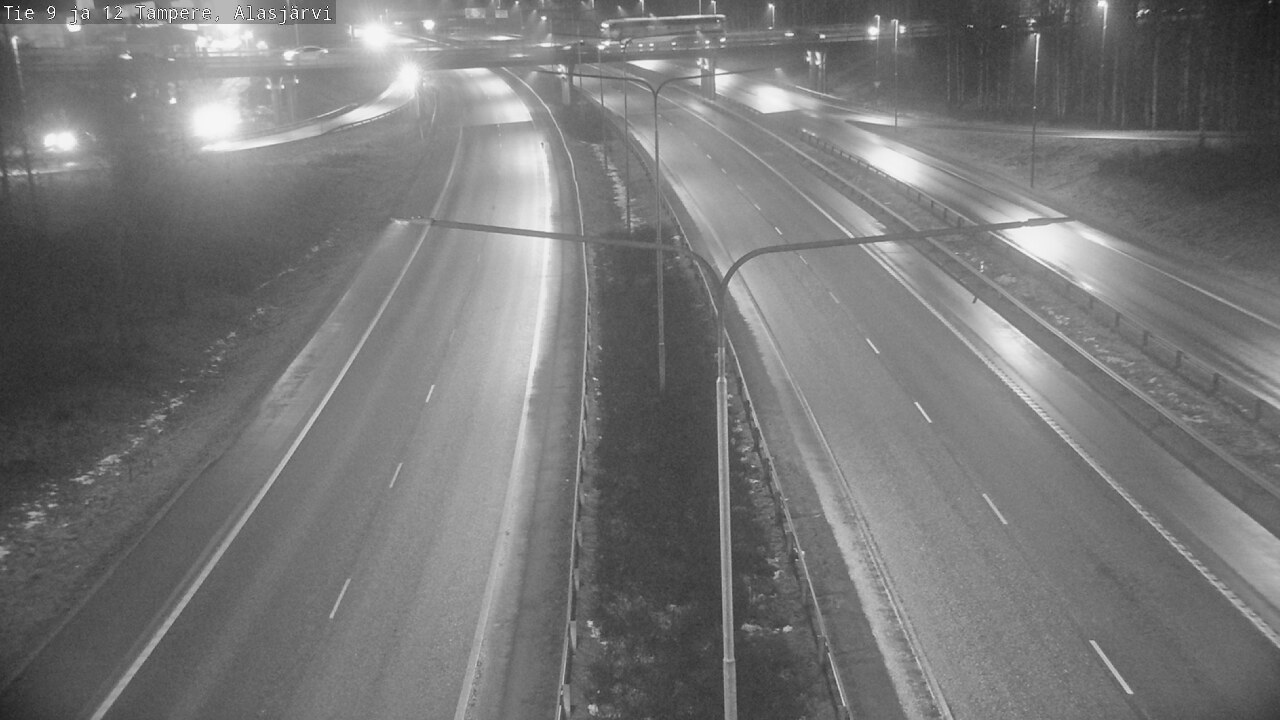 Weather Camera Image Road 12 Tampere, Alasjärvi, Tampere, Pirkanmaa