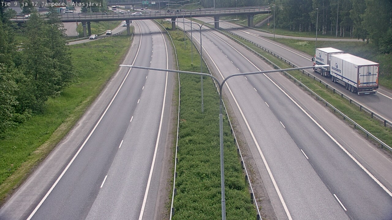 Kelikamerat Kuva Tie 12 Tampere, Alasjärvi, Tampere, Pirkanmaa
