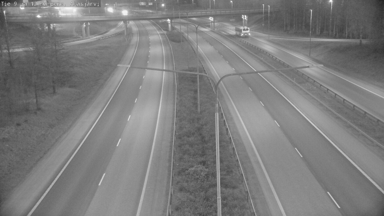 Weather Camera Image Road 12 Tampere, Alasjärvi, Tampere, Pirkanmaa