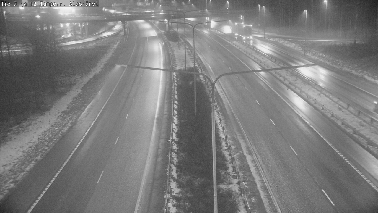 Weather Camera Image Väg 12 Tammerfors, Alasjärvi, Tampere, Pirkanmaa