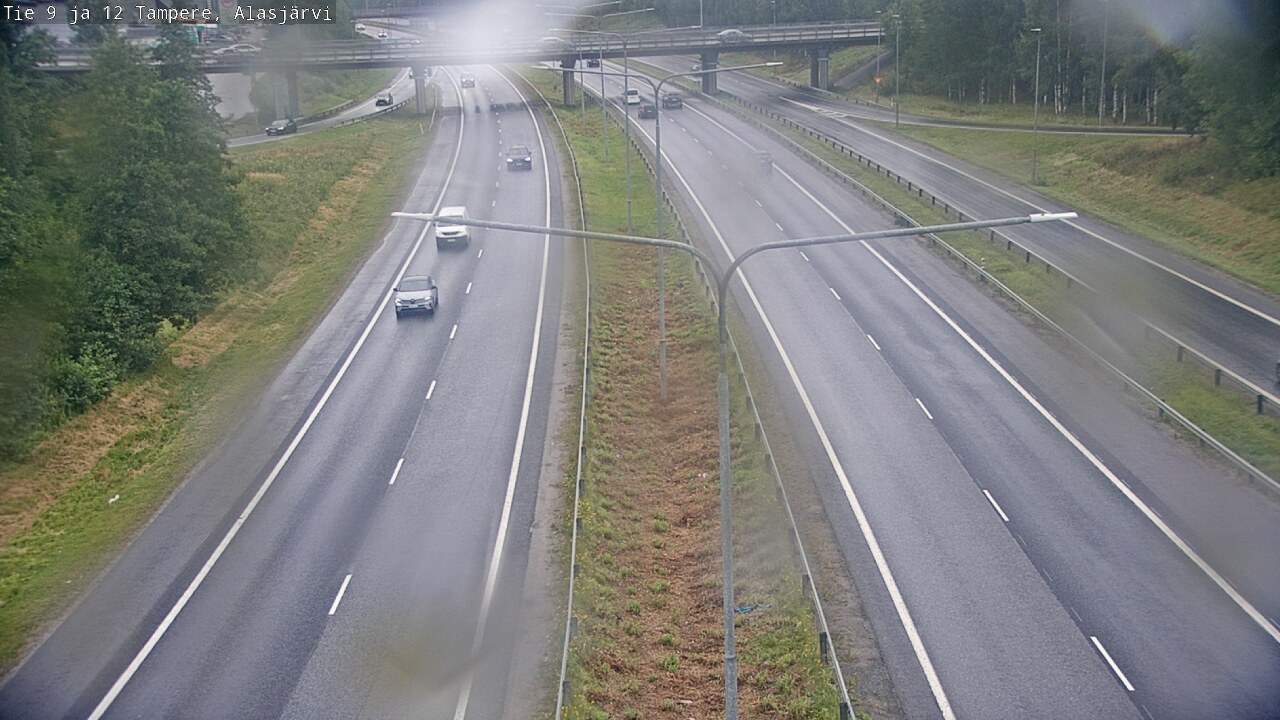 Weather Camera Image Road 12 Tampere, Alasjärvi, Tampere, Pirkanmaa
