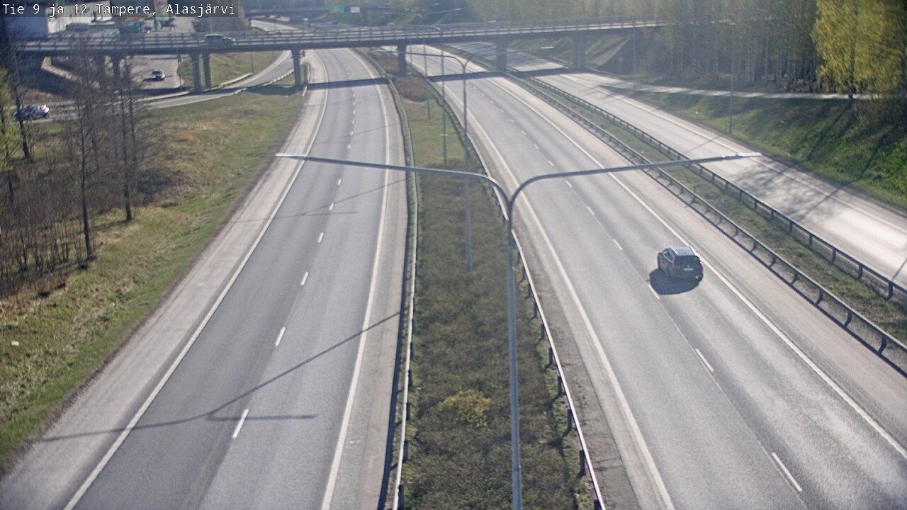 Weather Camera Image Väg 12 Tammerfors, Alasjärvi, Tampere, Pirkanmaa