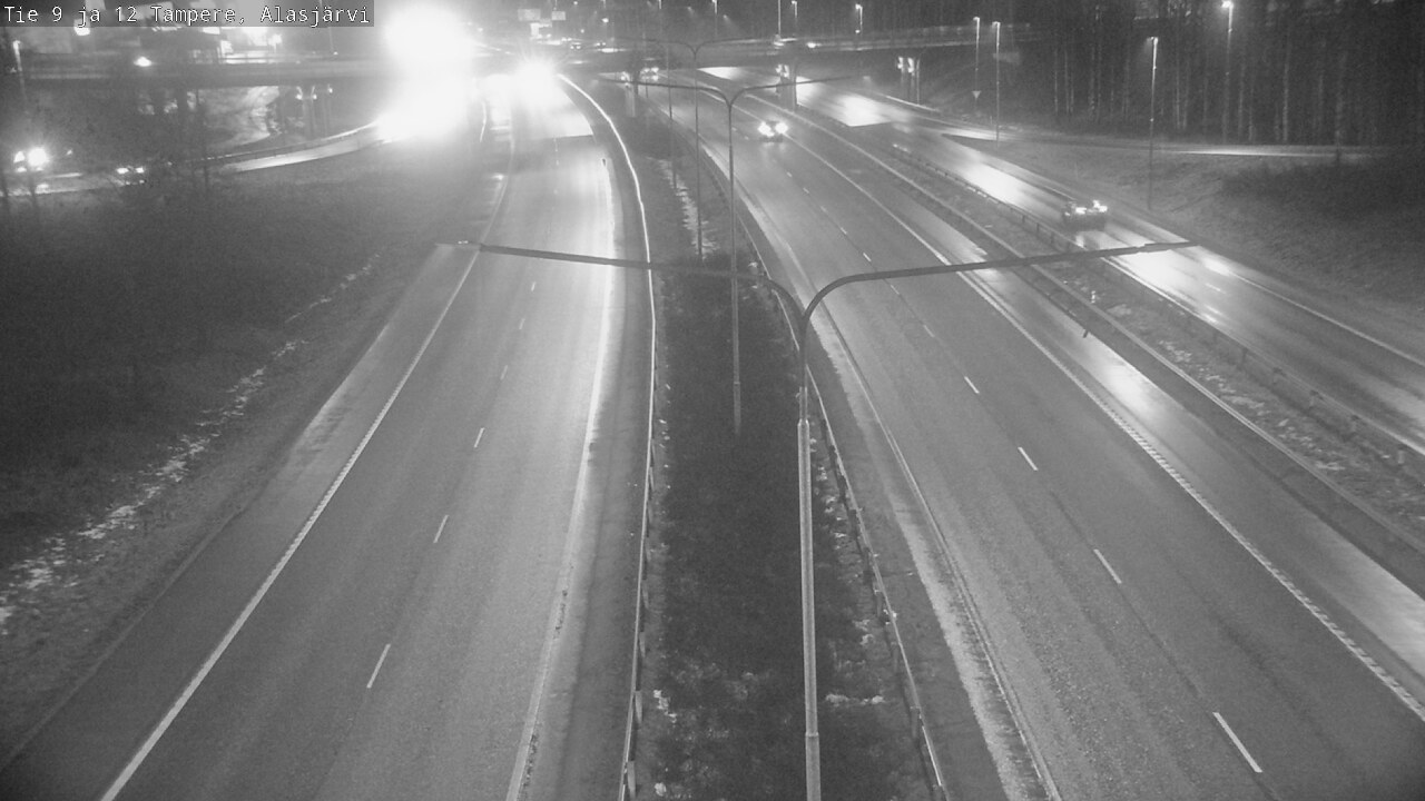 Weather Camera Image Road 12 Tampere, Alasjärvi, Tampere, Pirkanmaa
