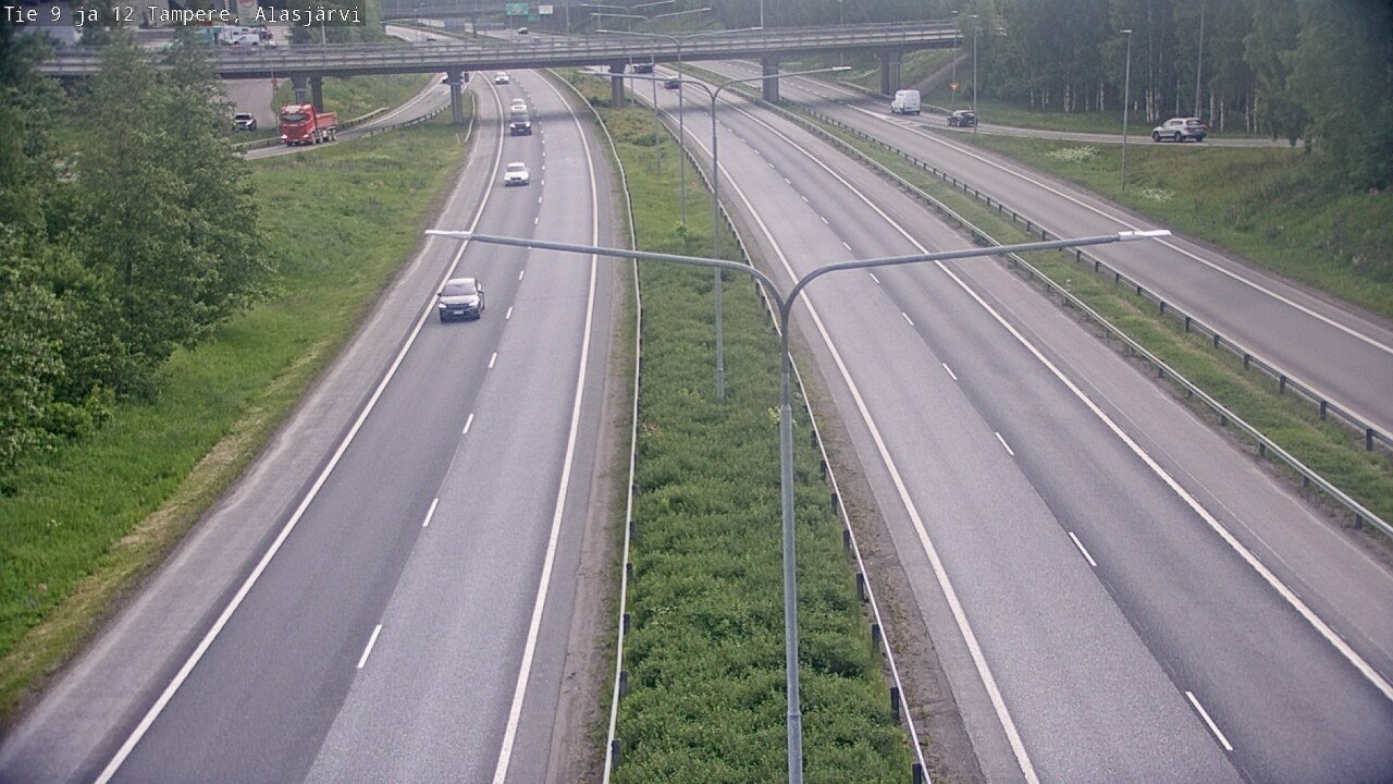 Weather Camera Image Road 12 Tampere, Alasjärvi, Tampere, Pirkanmaa