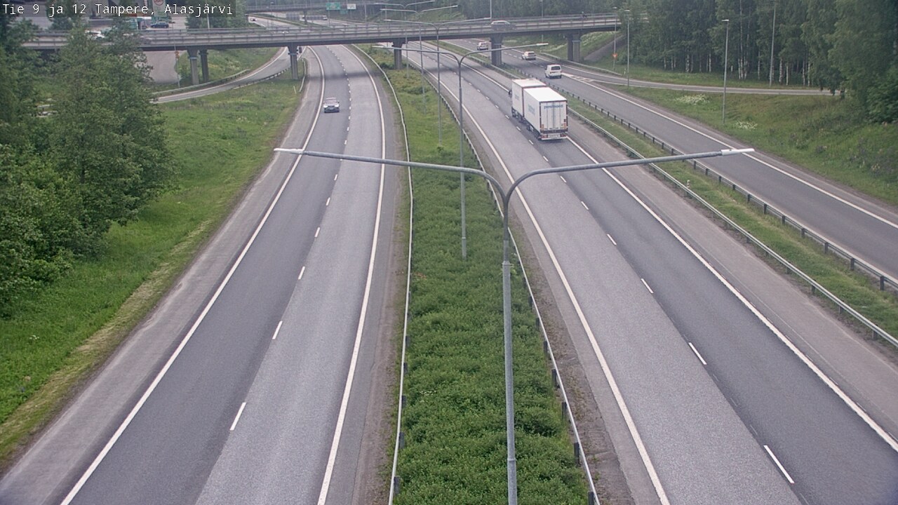 Kelikamerat Kuva Tie 12 Tampere, Alasjärvi, Tampere, Pirkanmaa