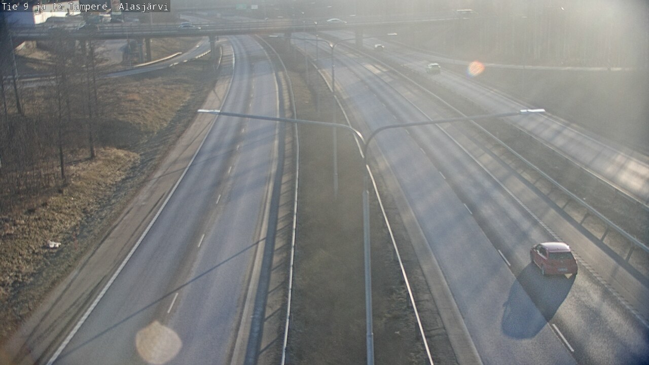 Weather Camera Image Road 12 Tampere, Alasjärvi, Tampere, Pirkanmaa