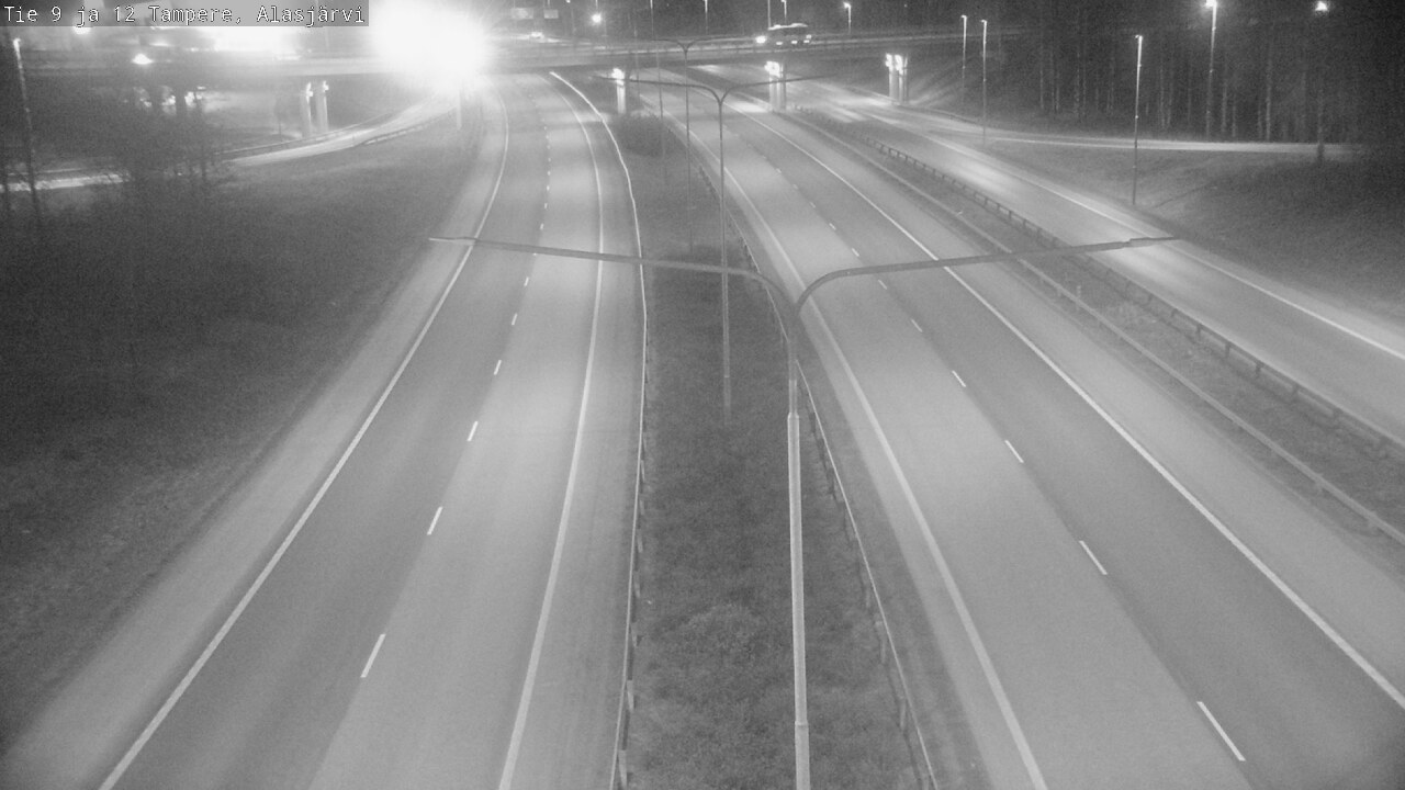 Weather Camera Image Väg 12 Tammerfors, Alasjärvi, Tampere, Pirkanmaa