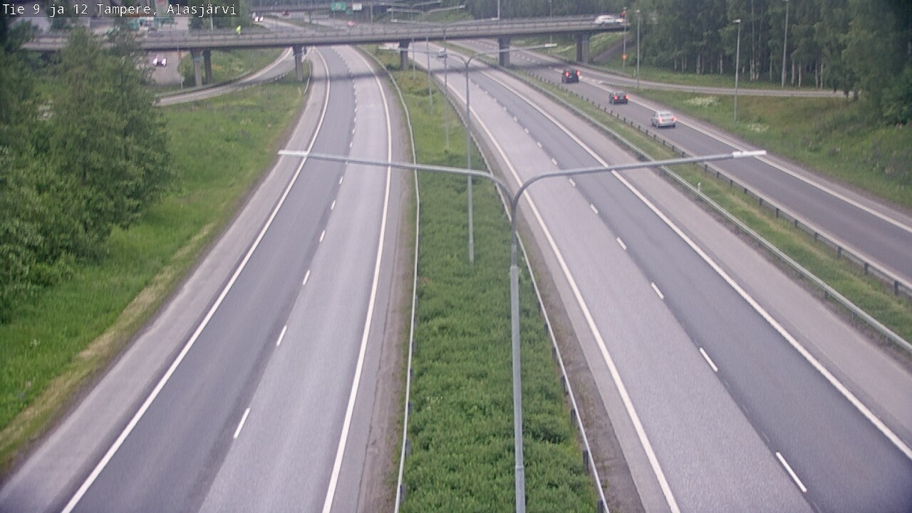 Kelikamerat Kuva Tie 12 Tampere, Alasjärvi, Tampere, Pirkanmaa