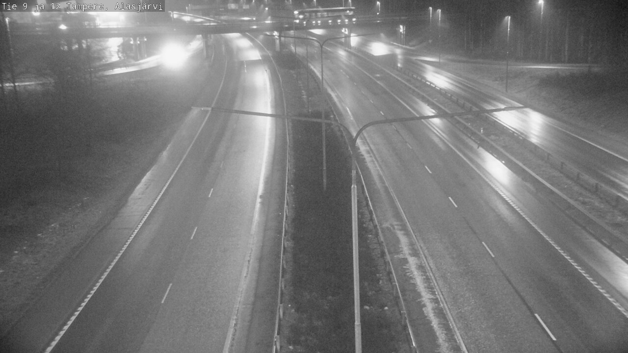 Weather Camera Image Road 12 Tampere, Alasjärvi, Tampere, Pirkanmaa