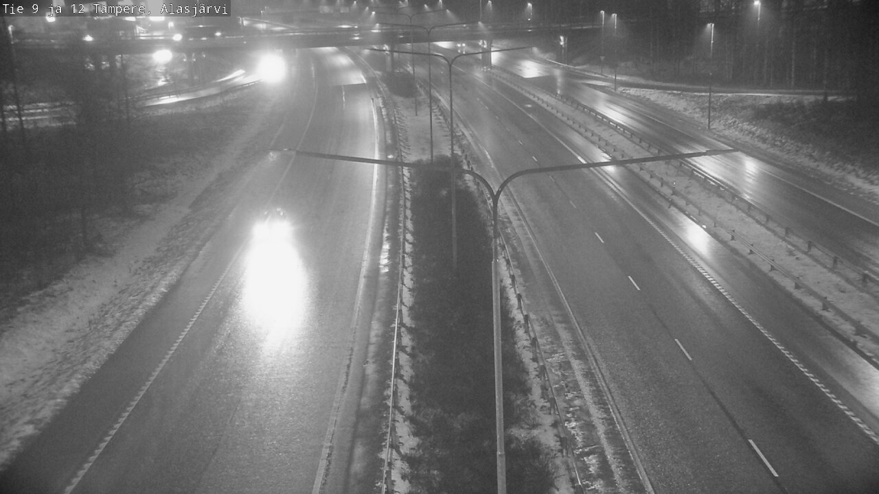 Weather Camera Image Väg 12 Tammerfors, Alasjärvi, Tampere, Pirkanmaa