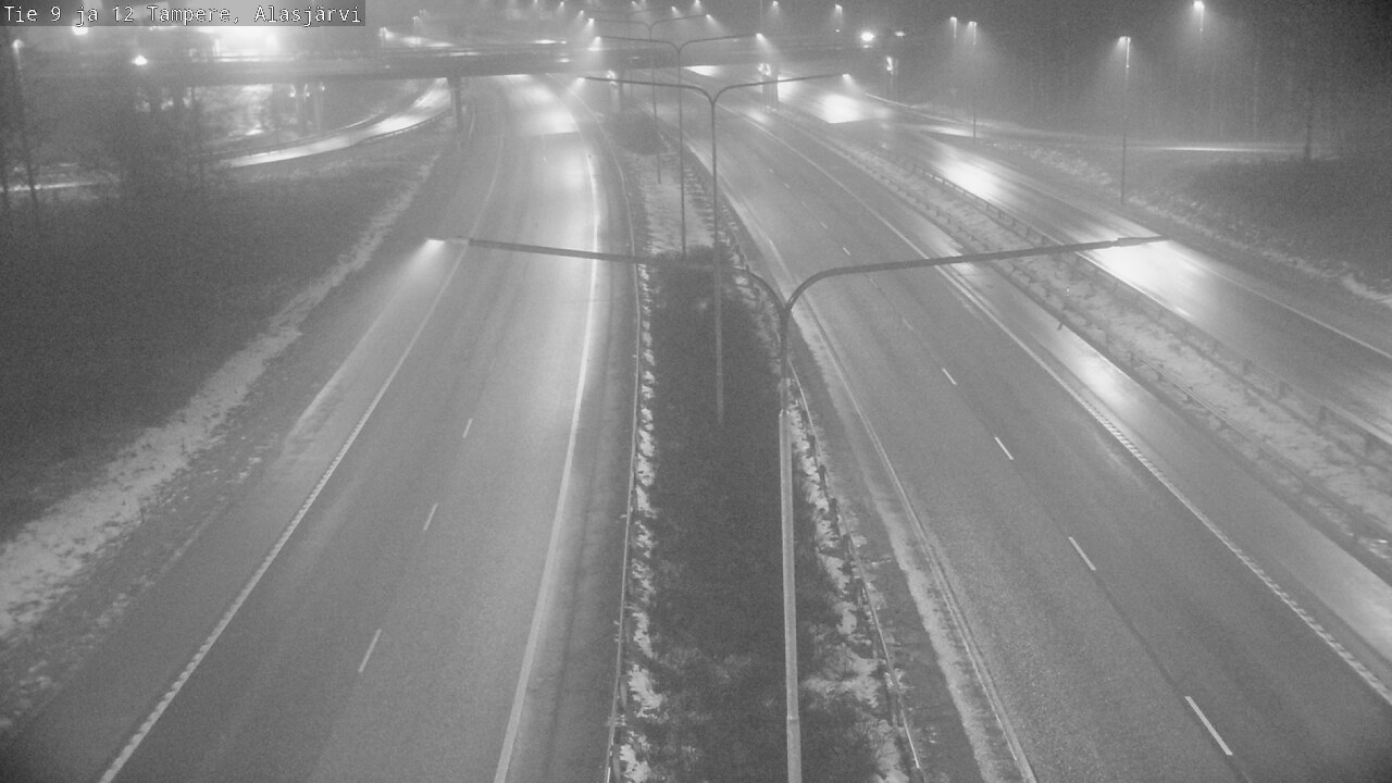 Weather Camera Image Väg 12 Tammerfors, Alasjärvi, Tampere, Pirkanmaa