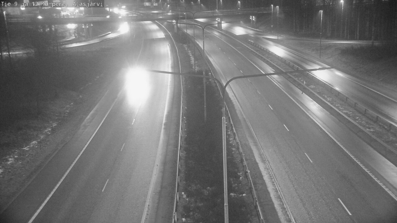 Weather Camera Image Road 12 Tampere, Alasjärvi, Tampere, Pirkanmaa
