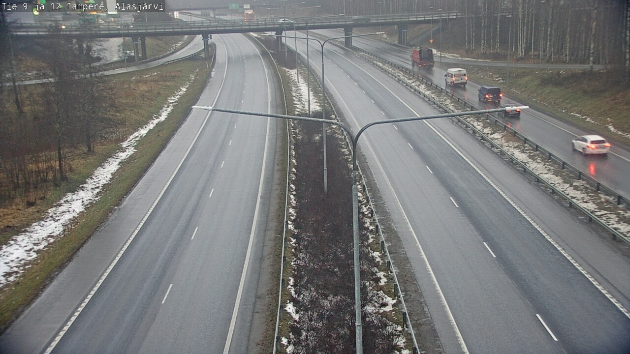 Weather Camera Image Road 12 Tampere, Alasjärvi, Tampere, Pirkanmaa
